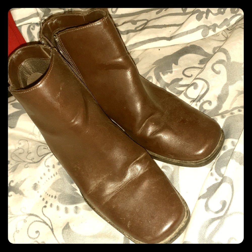 Brown Ankle Boots